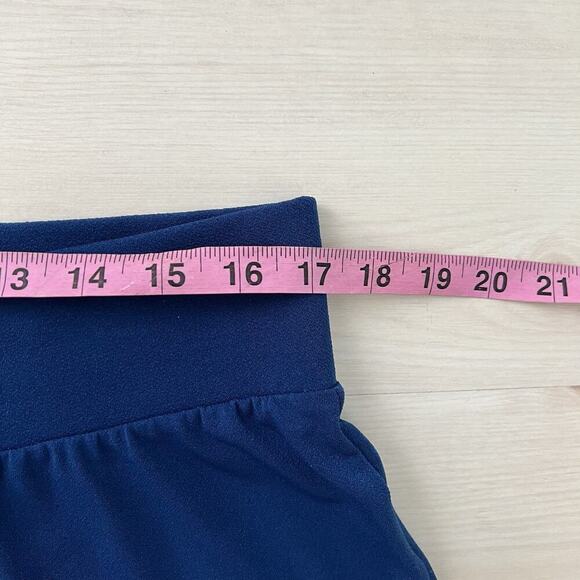 JM Collection Wide-Leg Pull-On Jersey Pants Royal Blue Large Comfort Waist - Picture 4 of 8